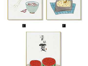 decorative painting 3d model