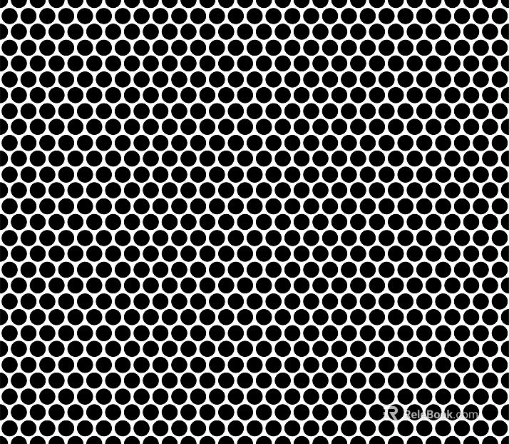 Perforated plate metal texture