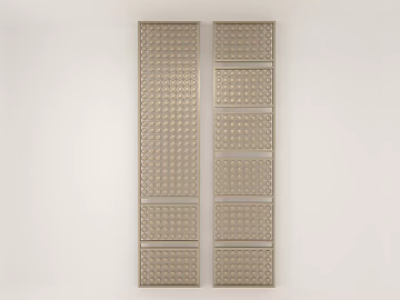 Light Curry Metal Perforated Panel Background Wall texture (ID:ffaeh700336)