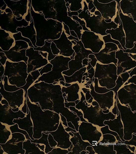 Black Golden Flower Marble texture