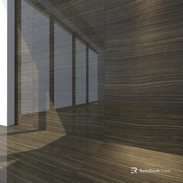 Dark Curry Wood Tile Wall and Floor Universal texture