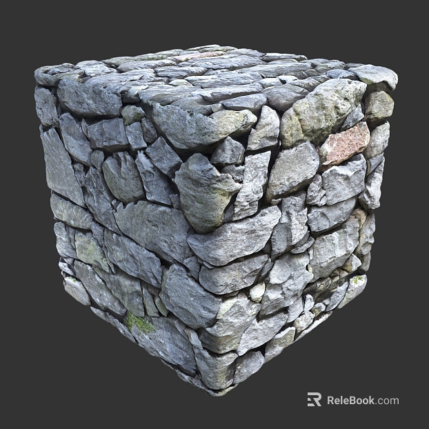 Stone wall PBR texture