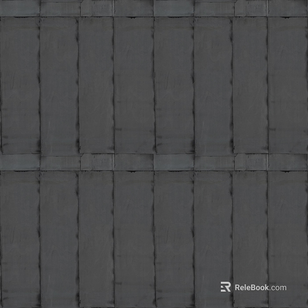 Dark gray bluestone roof tiles texture