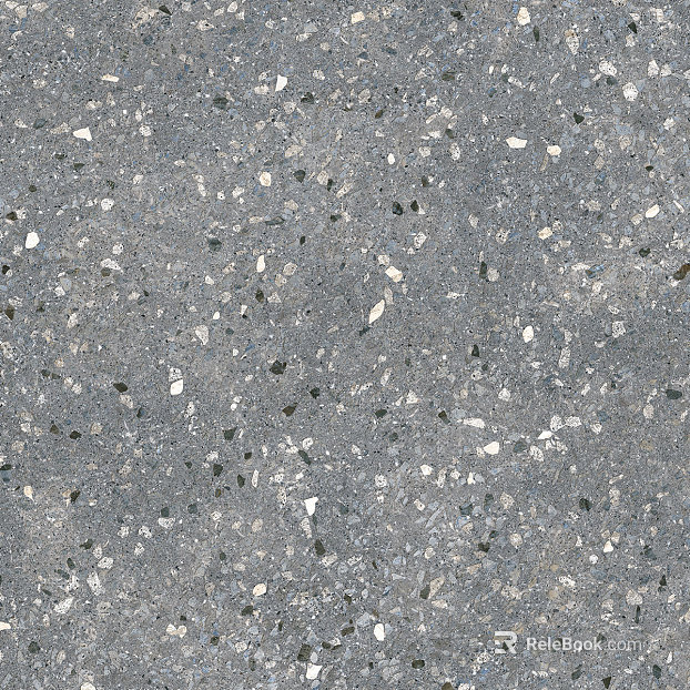 Dark terrazzo texture