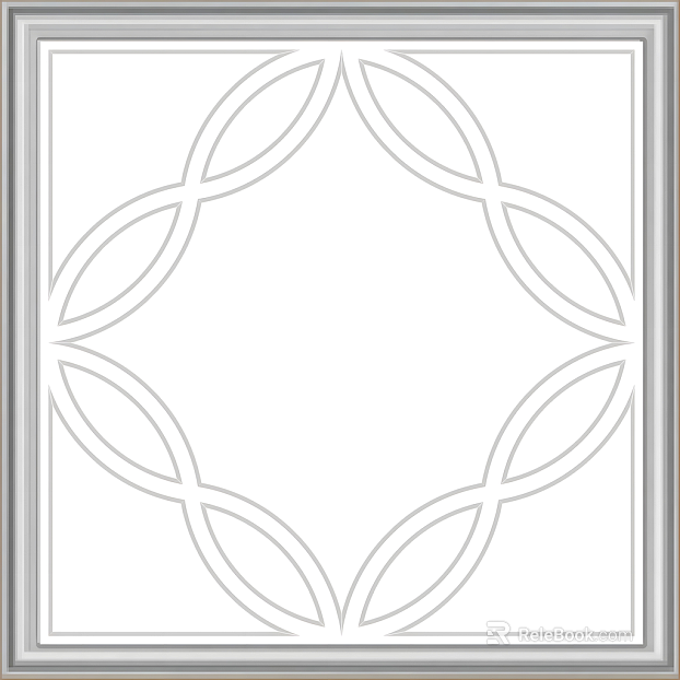 Integrated ceiling texture