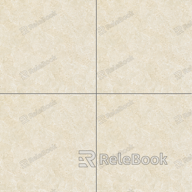 A plain, light beige ceramic tile with subtle, uniform texture, exhibiting minimalistic design ideal for versatile interior applications.