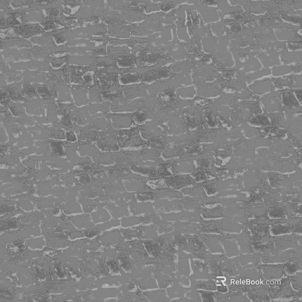 Ground black and white map texture