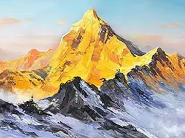 landscape painting texture (ID:ffagg65656)