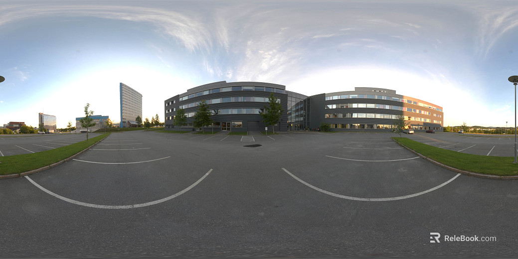 Outdoor public parking area day HDR texture