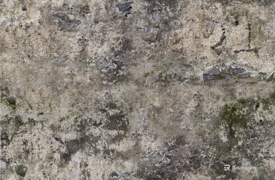 Taupe dilapidated cement wall texture
