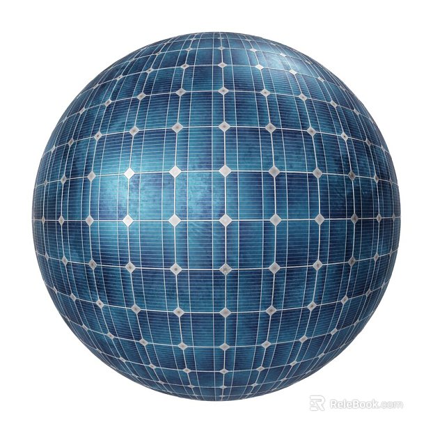 Solar Panel PBR texture