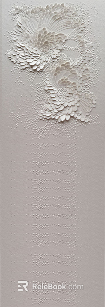 three-dimensional physical painting texture