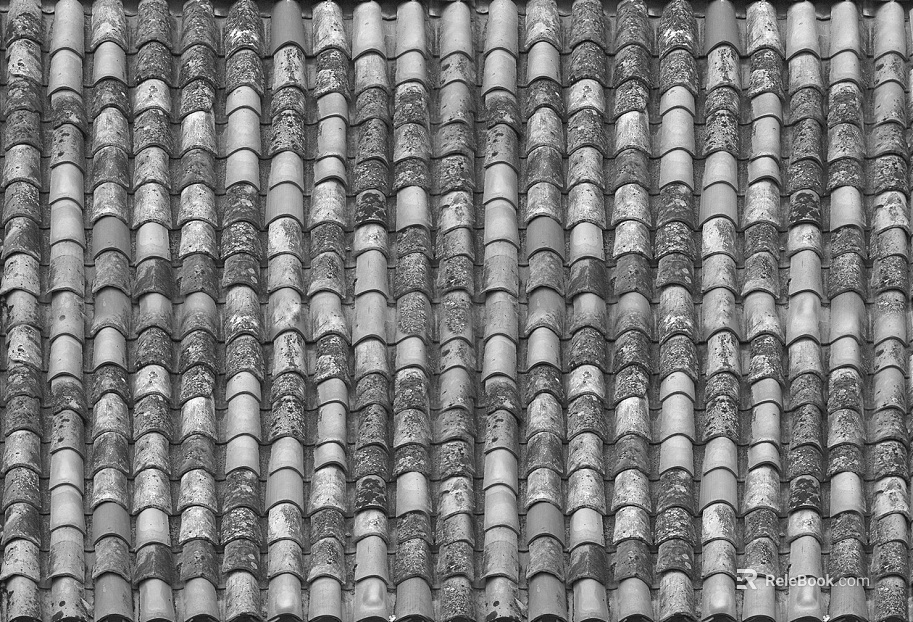 Green tile texture