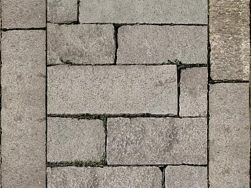 gray stone brick courtyard pavement texture (ID:ffaeh699084)