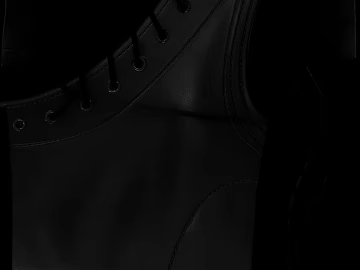 Black fine grain leather shoe material fabric texture (ID:ffaeh251924)