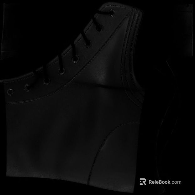 Black fine grain leather shoe material fabric texture