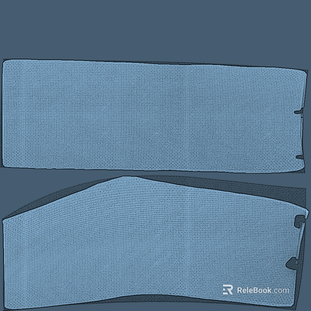 Light blue plain cloth soft fabric texture