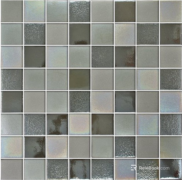 Ceramic colorful mosaic texture