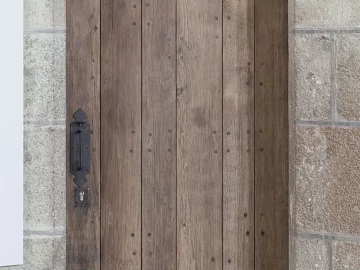 Retro Door texture (ID:ffagg58297)