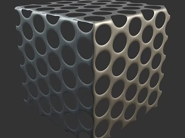 Perforated Plate PBR texture (ID:ffach960351)