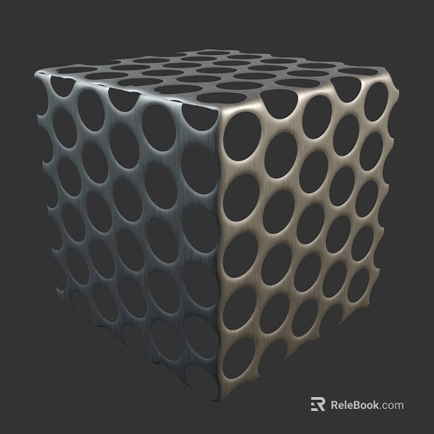Perforated Plate PBR texture