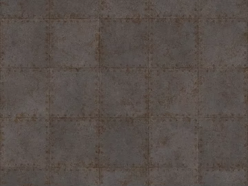 Dirty old metal grid rusty square metal plate texture (ID:ffajh987322)