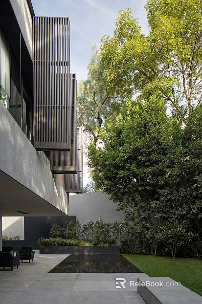 Courtyard Exterior texture