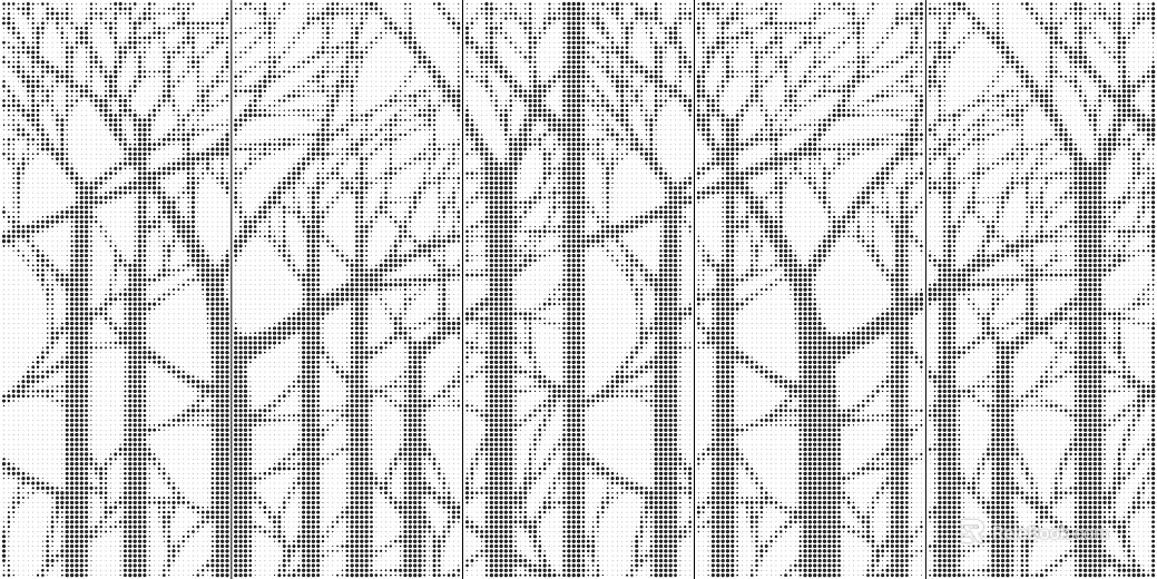 Perforated plate metal texture