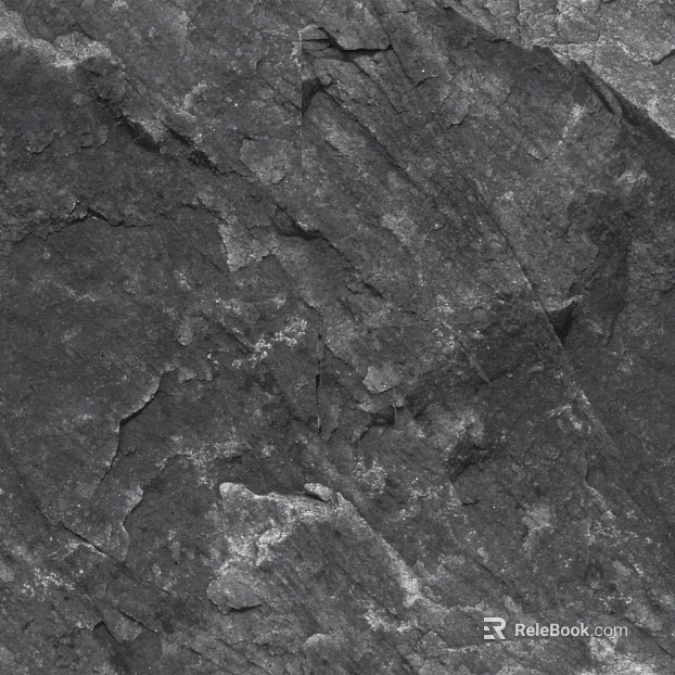 Dark gray rock exterior finish texture