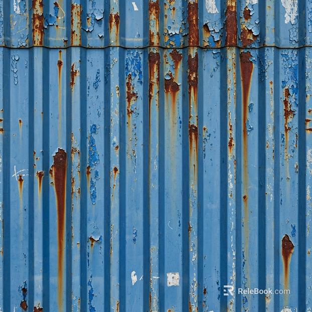 Metal scrap metal rust copper block to do old rust texture