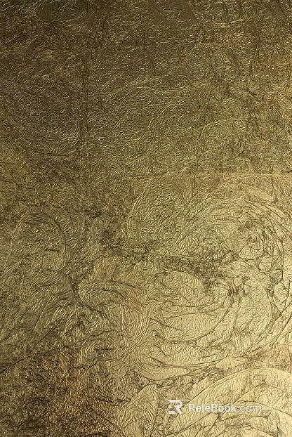 metal gold foil texture