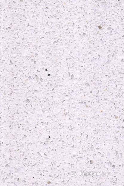 White terrazzo texture