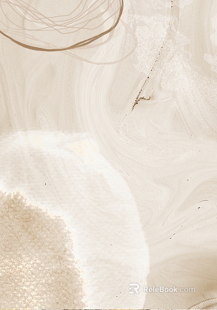 Silent Wind Beige Art Paint Wall Decoration texture