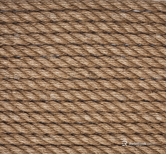 Modern Woven Fabric Hemp Rope Woven Fabric texture