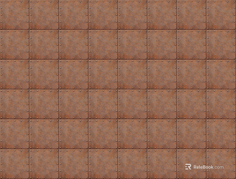 Rusty iron plate texture