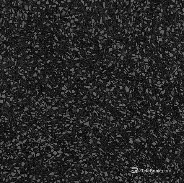 terrazzo black quartz brick texture