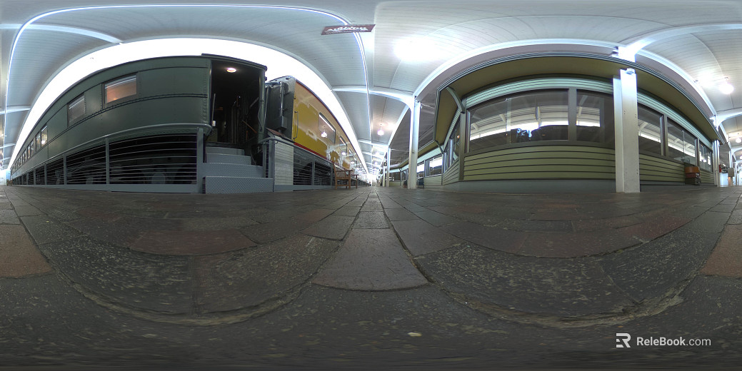 Indoor Corridor HDR texture