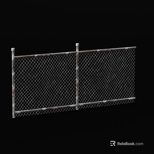 Silver gray distressed metal mesh site fence texture
