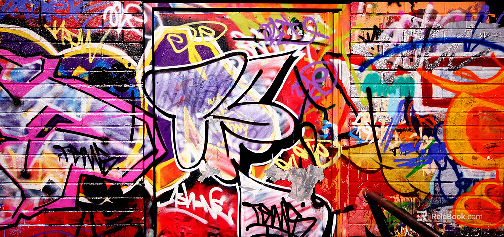 Wall painting texture