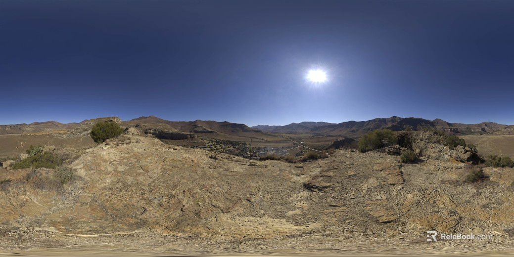 Outdoor Peak Mountains Daytime Sunny Day HDR texture