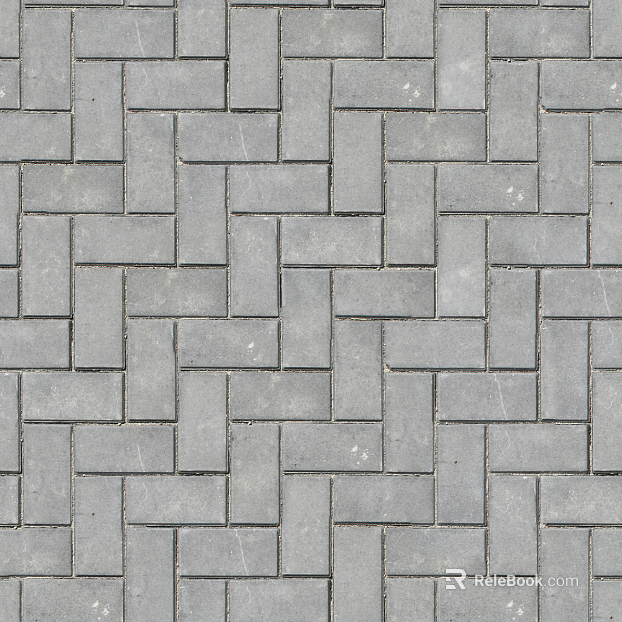 Herringbone bread brick pavement texture