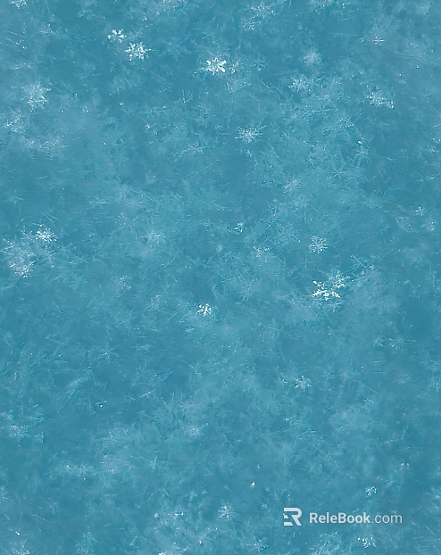 Frozen lake surface, icy water surface texture