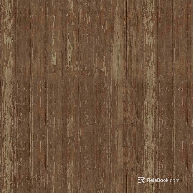 Retro brown dilapidated wood wall decoration texture