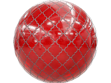 Glass PBR texture (ID:ffach108624)