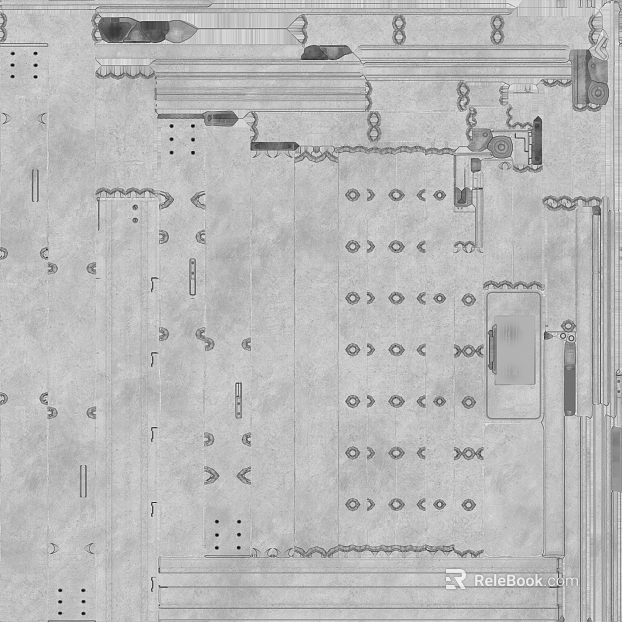 Industrial wind gray cement ground texture