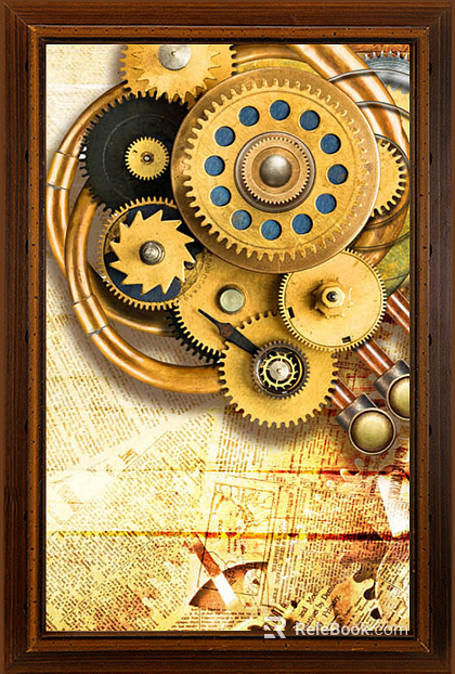 three-dimensional physical painting texture