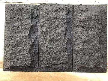 Dark gray rubble background wall veneer texture (ID:ffaeh737939)