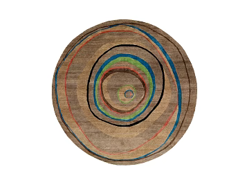 Round carpet texture (ID:ffajg35271)
