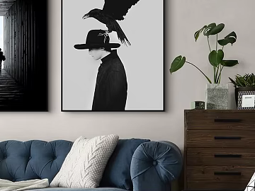 black and white painting texture (ID:ffabg27864)