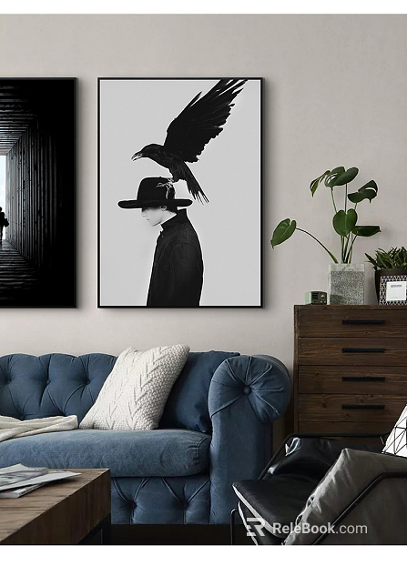 black and white painting texture